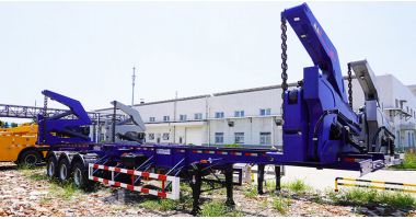 40 Ft Container Side Loader Trailer Ready Ship to Guyana
