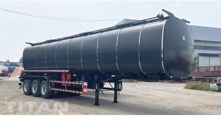 Asphalt Storage Bitumen Tank Trailer will be sent to Guyana