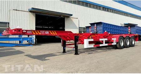 2024 New Style Intermodal Container Chassis will be sent to Guyana