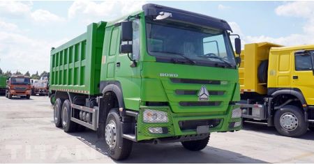 Sino Howo 10 Wheeler Dump Truck Ready Ship to Guyana