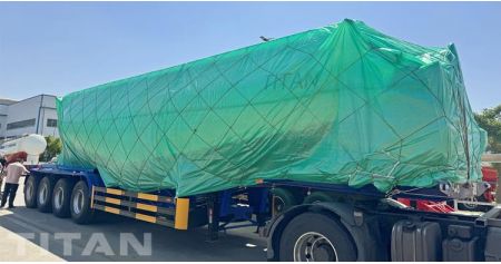 4 Axle Cement Tanker Trailer will be sent to Guyana