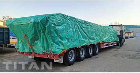 4 Axle Low Loader Trailer will be Sent to Guyana