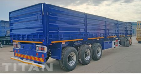 3 Axle Cargo Sidewall Trailer will be Sent to Guyana 