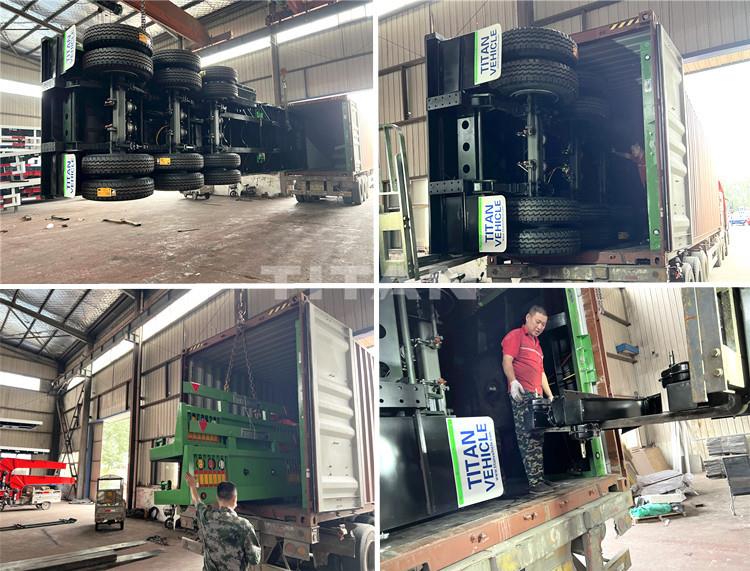 40ft Flatbed Truck Trailer for Sale in Guyana