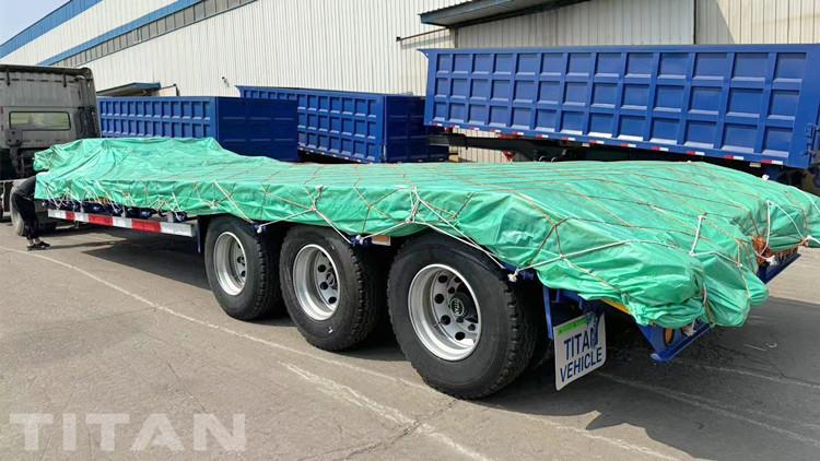 Tri Axle 60 Tonne Lowbed Trailer for Sale in Guyana