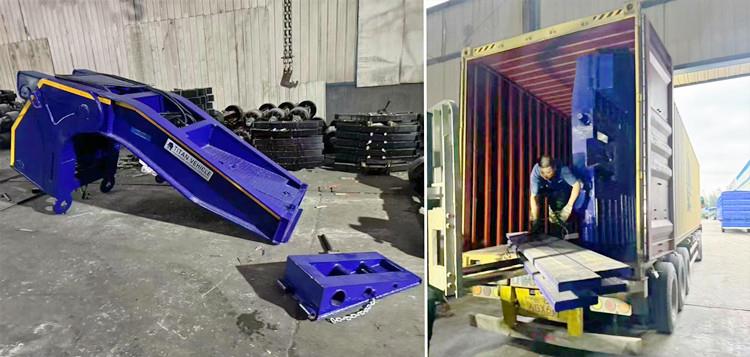2 Axle 55 Ton RGN Lowboy Trailer for Sale in Guyana