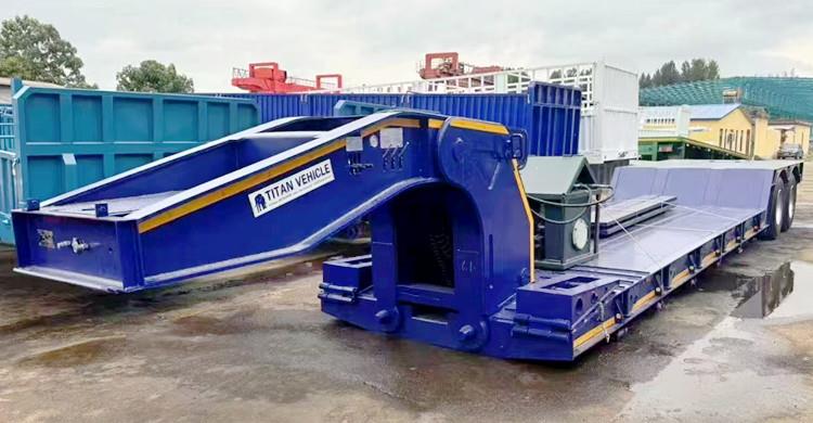 2 Axle 55 Ton RGN Lowboy Trailer for Sale in Guyana