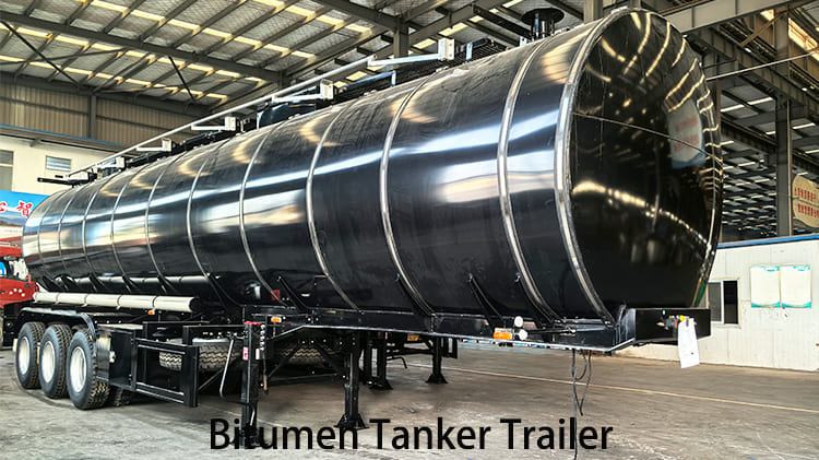 3 Axle 4000 Liters Bitumen Tanker Trailer for Sale in Guyana