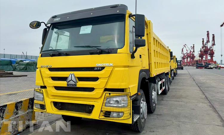 Used Howo 371 8x4 Dump Truck for Sale in Guyana