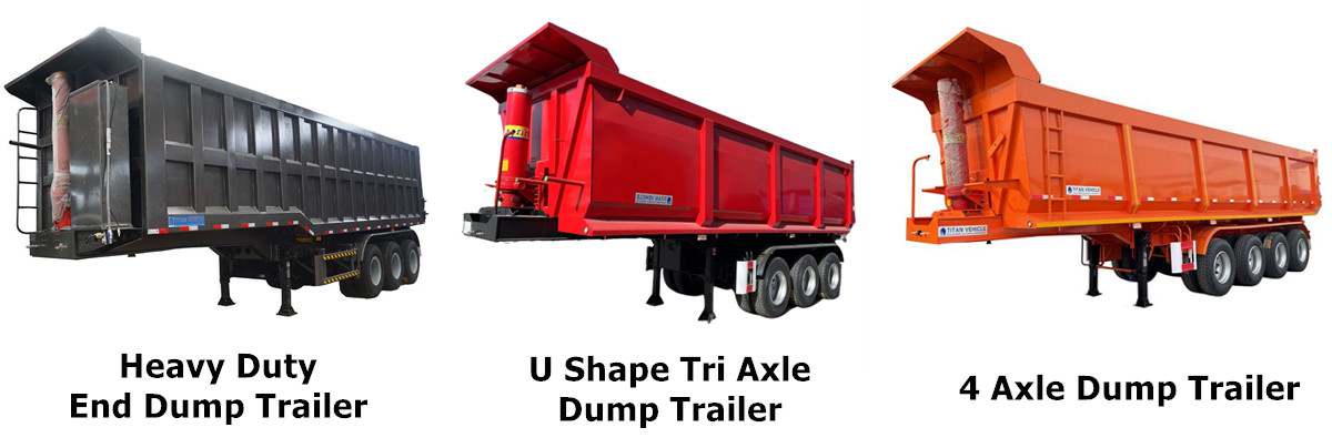 End Dump Trailer for Sale in Guyana
