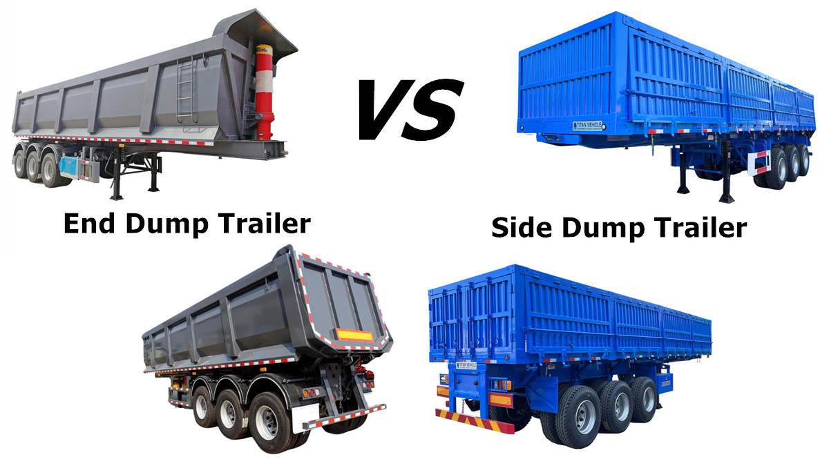 End Dump Trailer for Sale in Guyana