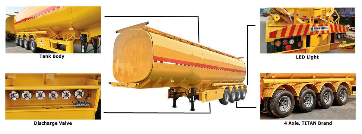 Fuel Tanker Trailer for Sale in Guyana
