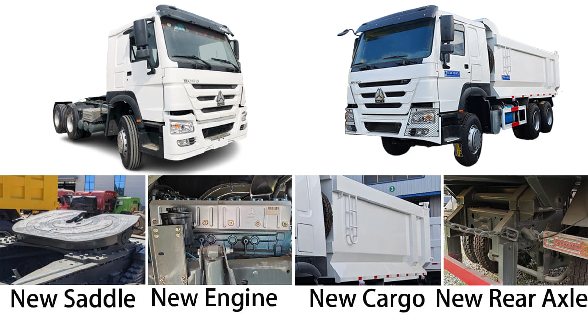 Used Howo Dump Trucks | Used Howo Tractor Trucks for Sale in Guyana