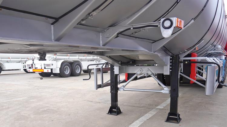 Petrol Stainless Steel Tanker Trailer for Sale in Guyana Bartica