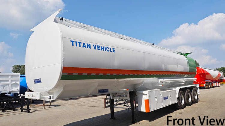 Tri Axle 4000 Liters Petrol Tanker Trailers for Sale in Guyana