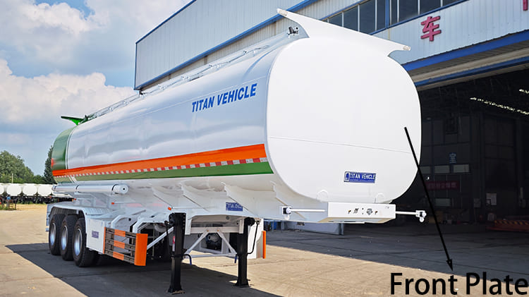 Tri Axle 4000 Liters Petrol Tanker Trailers for Sale in Guyana