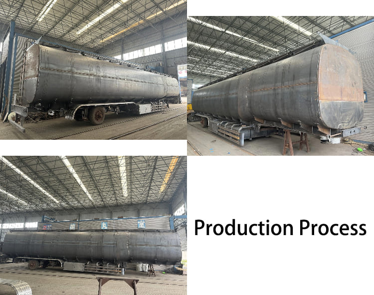 Tri Axle 40000 Liters Petrol Tanker Trailers for Sale in Guyana