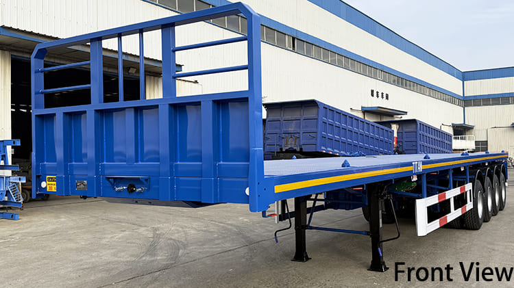 4 Axle 48 Ft Flatbed Trailer for Sale in Guyana