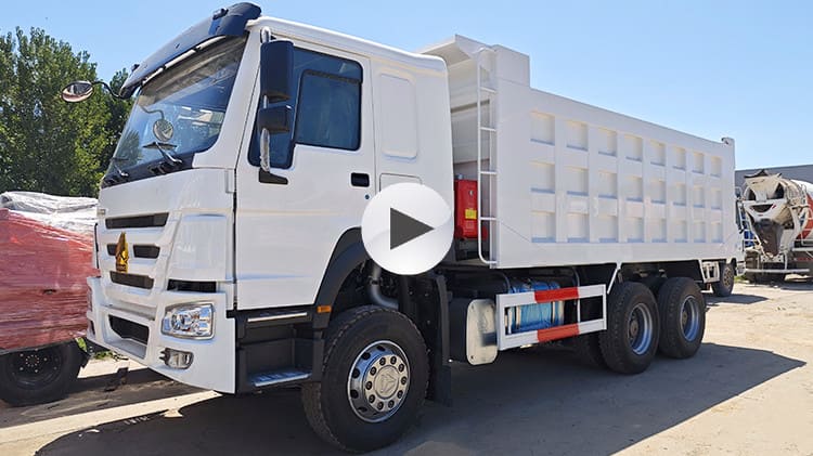 Second Hand Howo Dump Truck 371HP for Sale in Guyana