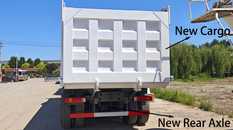 Second Hand Howo Dump Truck 371HP for Sale in Guyana