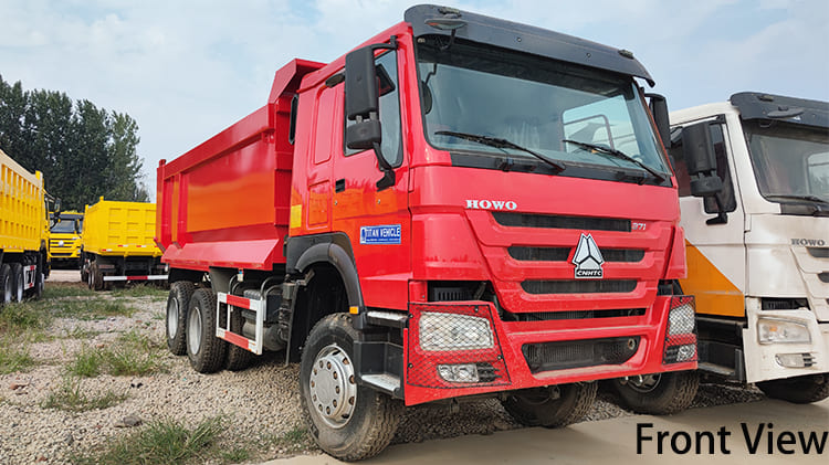 Second Hand Howo 371 Dump Truck for Sale in Guyana