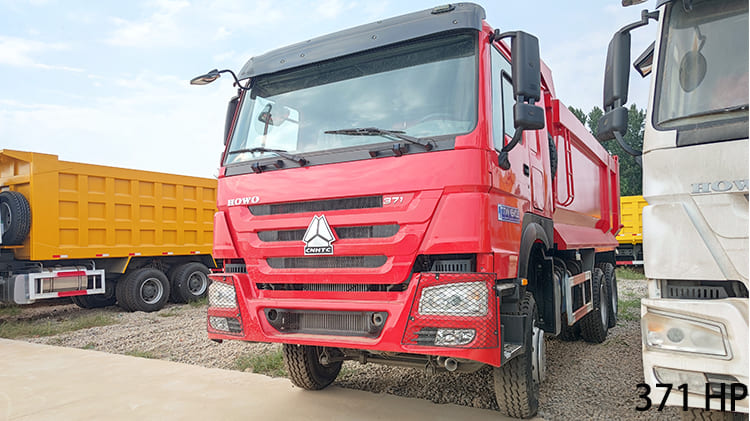 Second Hand Howo 371 Dump Truck for Sale in Guyana