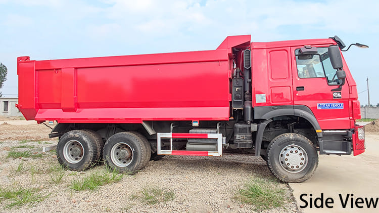 Second Hand Howo 371 Dump Truck for Sale in Guyana