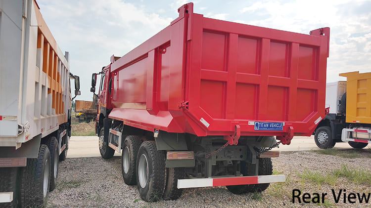 Second Hand Howo 371 Dump Truck for Sale in Guyana