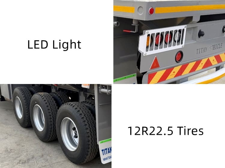 3 Axle Flatbed Container Trailer for Sale in Guyana
