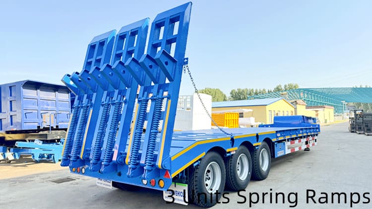 Tri Axle 40Ft Semi Low Bed Trailer for Sale in Guyana