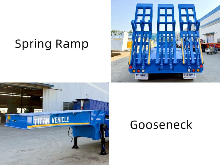 Tri Axle 40Ft Semi Low Bed Trailer for Sale in Guyana