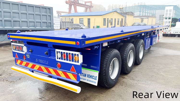 2025 New Tri Axle Flatbed Trailer for Sale in Guyana
