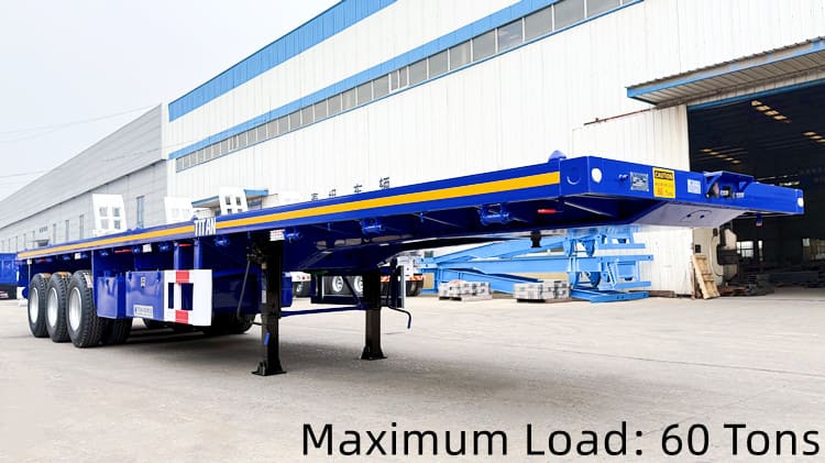 2025 New Tri Axle Flatbed Trailer for Sale in Guyana
