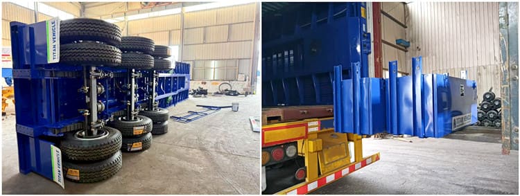 2025 New Tri Axle Flatbed Trailer for Sale in Guyana