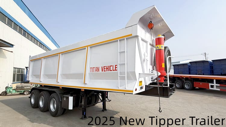 35 Cubic Hydraulic Tipper Trailer for Sale in Guyana