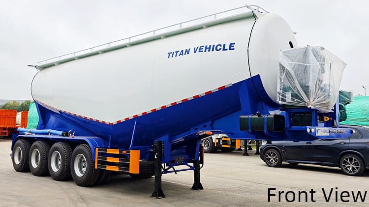 4 Axle 42 CBM Dry Bulk Trailer for Sale in Guyana