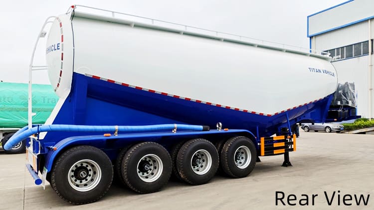 4 Axle 42 CBM Dry Bulk Trailer for Sale in Guyana