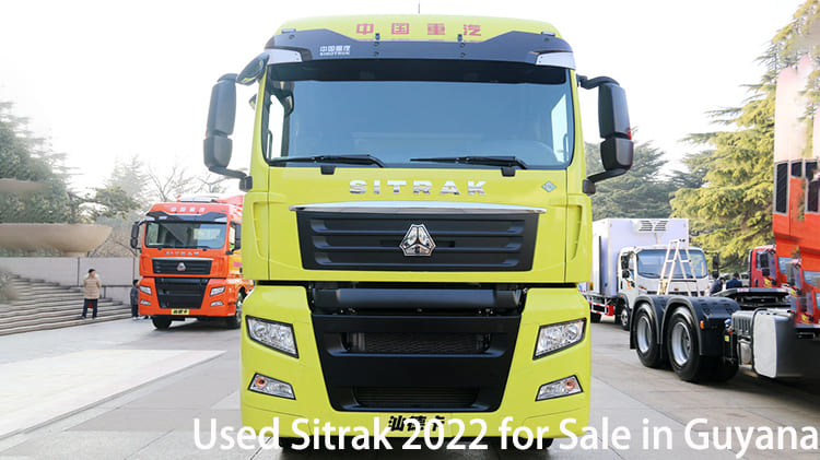 ZZ4256 Used Sitrak 2022 Truck Head for Sale in Guyana