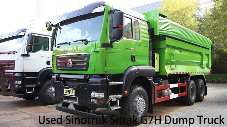 CNHTC Used Sinotruk Sitrak G7H Dump Truck for Sale in Guyana