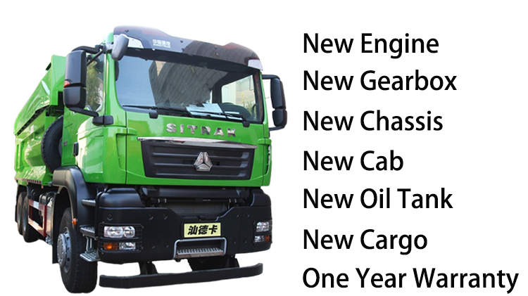 CNHTC Used Sinotruk Sitrak G7H Dump Truck for Sale in Guyana