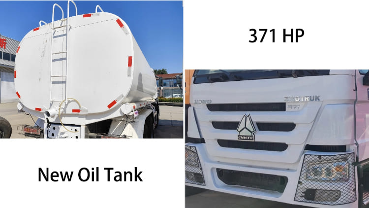 Refurbished 20 Cubic Used Diesel Tanker Trucks for Sale in Guyana