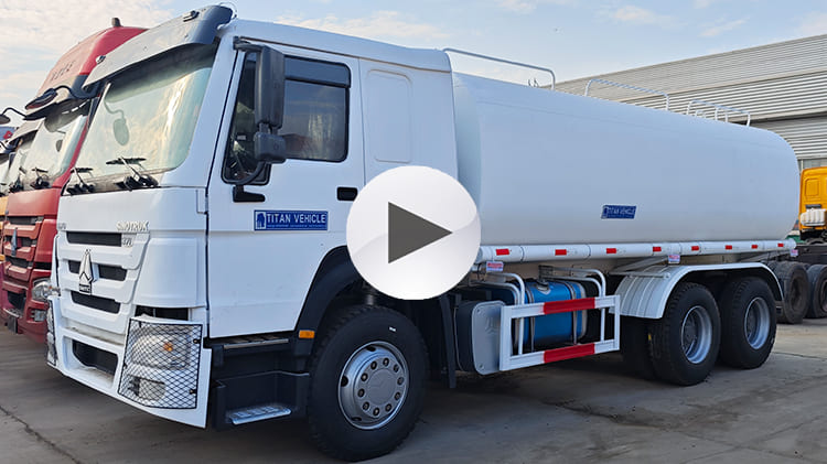 Refurbished 20 Cubic Used Diesel Tanker Trucks for Sale in Guyana