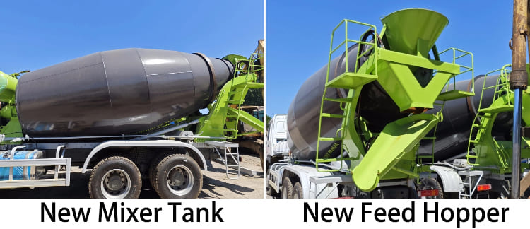 Euro 2 Used Sinotruk Mixer Truck 380 HP for Sale in Guyana