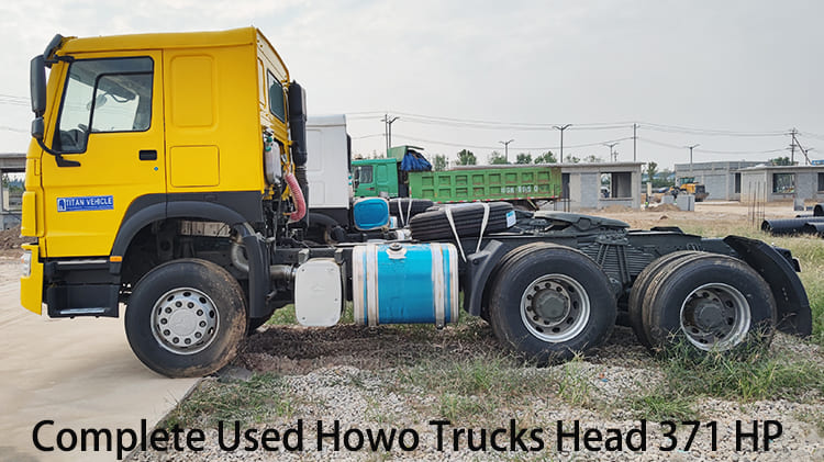 RHD Complete Used Howo Trucks Head 371 HP for Sale in Guyana