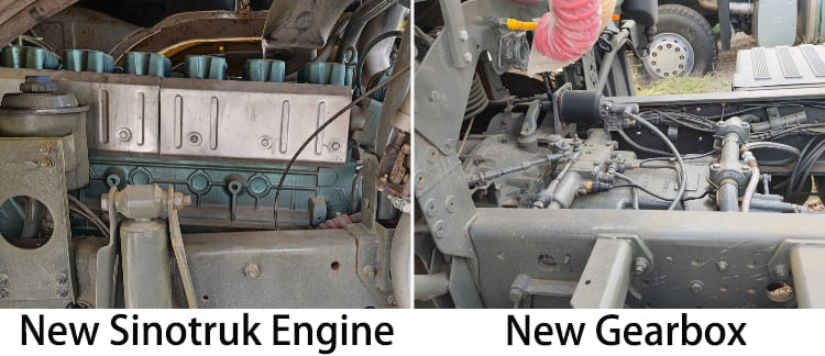 RHD Complete Used Howo Trucks Head 371 HP for Sale in Guyana