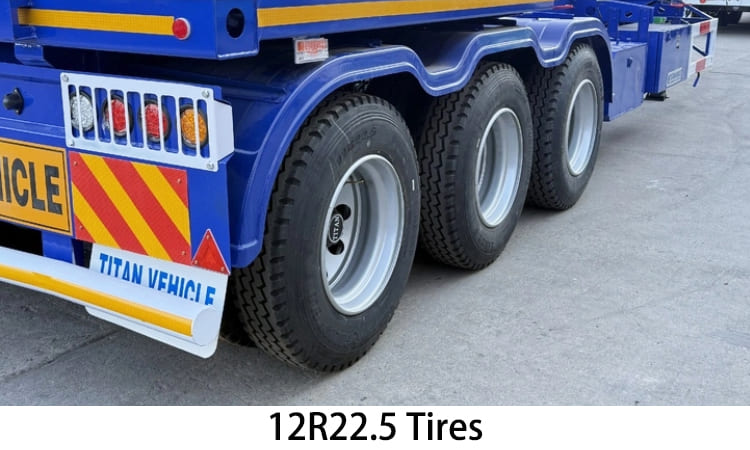 New 3 Axle 40Ft Container Trailers for Sale in Guyana Bartica