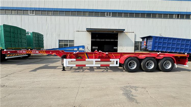 Tri Axle 40 Intermodal Gooseneck Container Chassis Trailer for Sale in Guyana