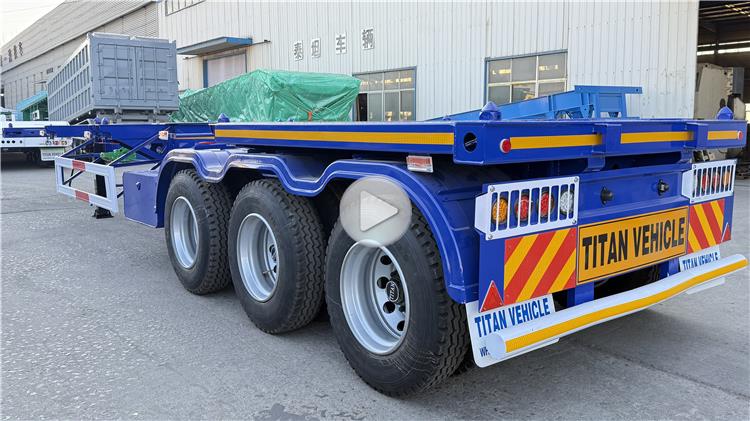 New 3 Axle 40Ft Container Trailers for Sale in Guyana Bartica - 40ft Shipping Container Trailer