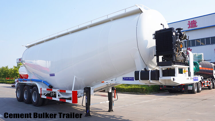 Bulk Cement Tanker Trailer | Cement Bulker Trailer for Sale Price in Guyana