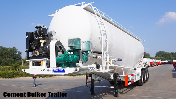 Bulk Cement Tanker Trailer | Cement Bulker Trailer for Sale Price in Guyana